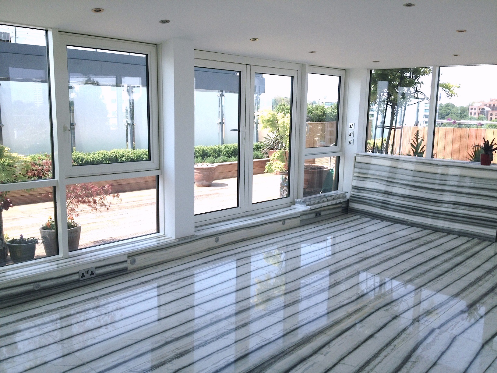 Carrara Marble Flooring Tiles