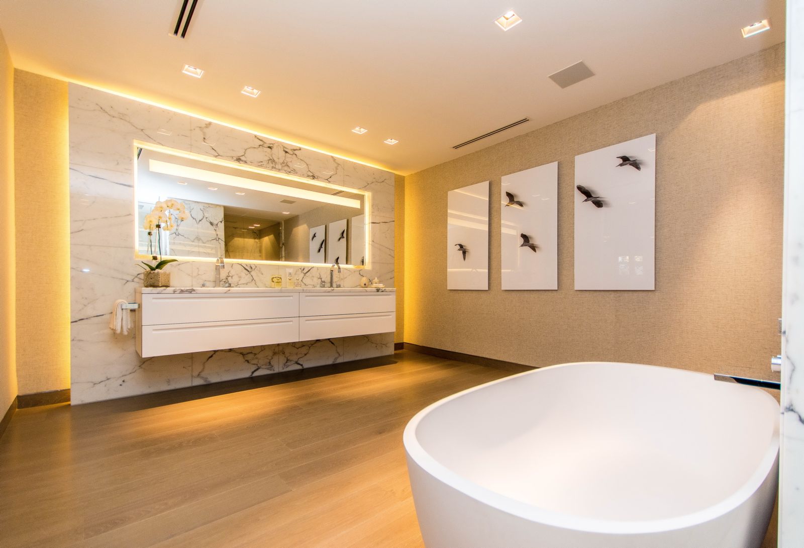 Bespoke Carrara Marble Installations