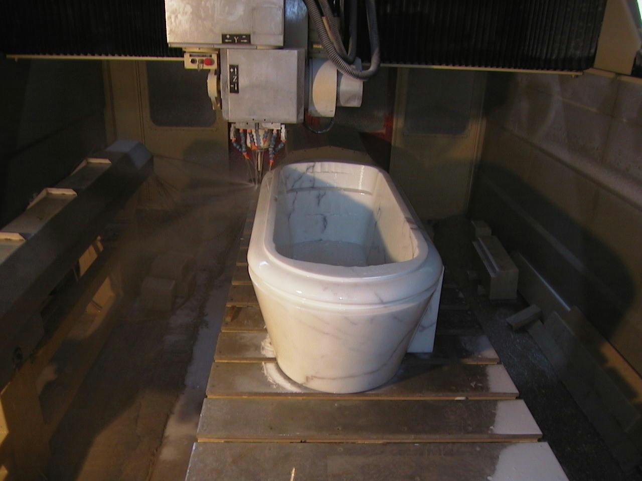 Luxury Carrara Marble Bathroom Design