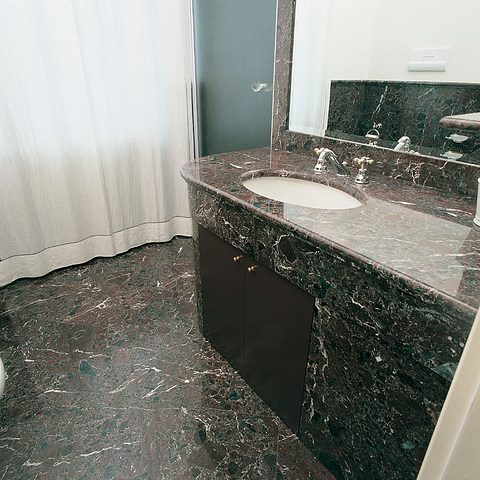 Luxury Carrara Marble Bathroom Design