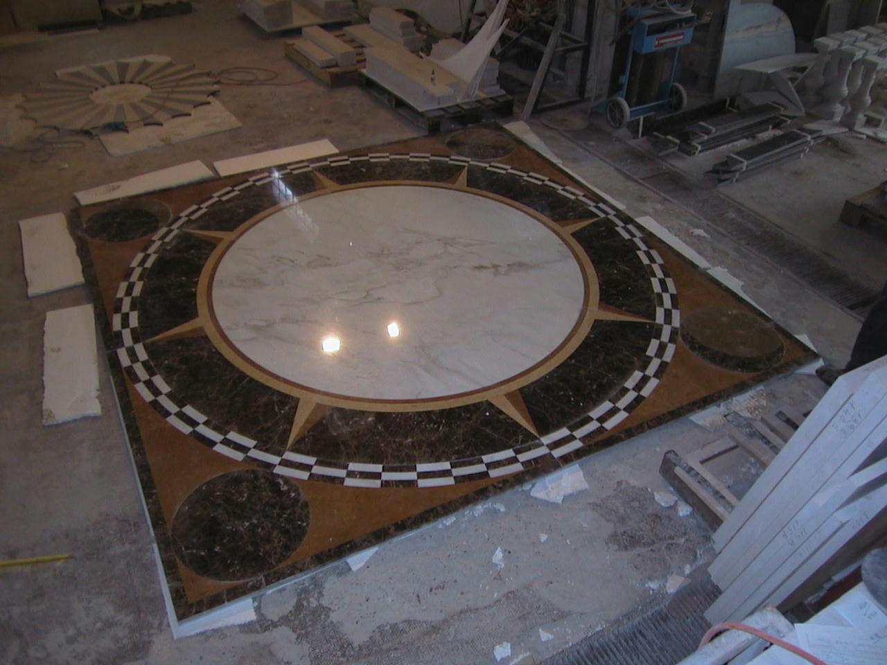Carrara Marble Flooring Tiles