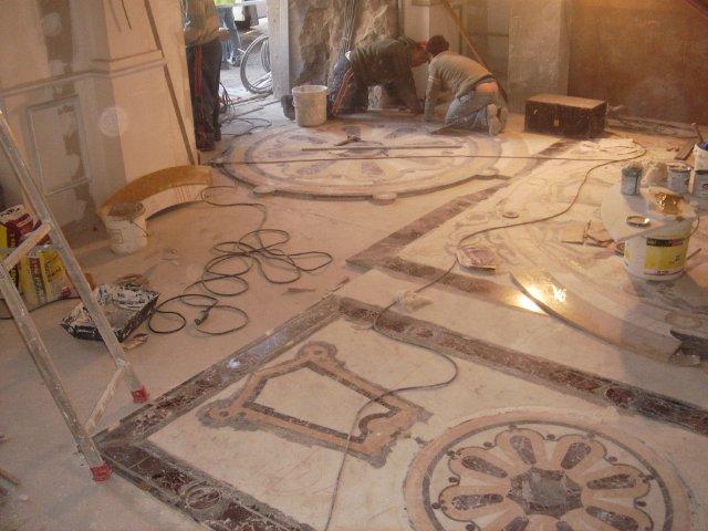 Carrara Marble Flooring Tiles