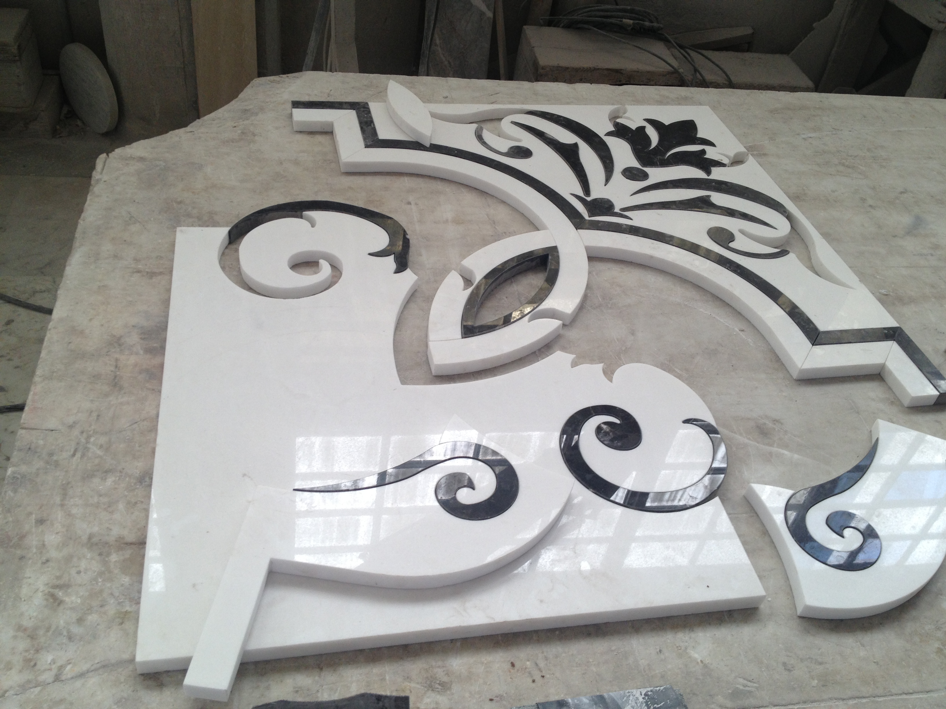 Bespoke Carrara Marble Installations