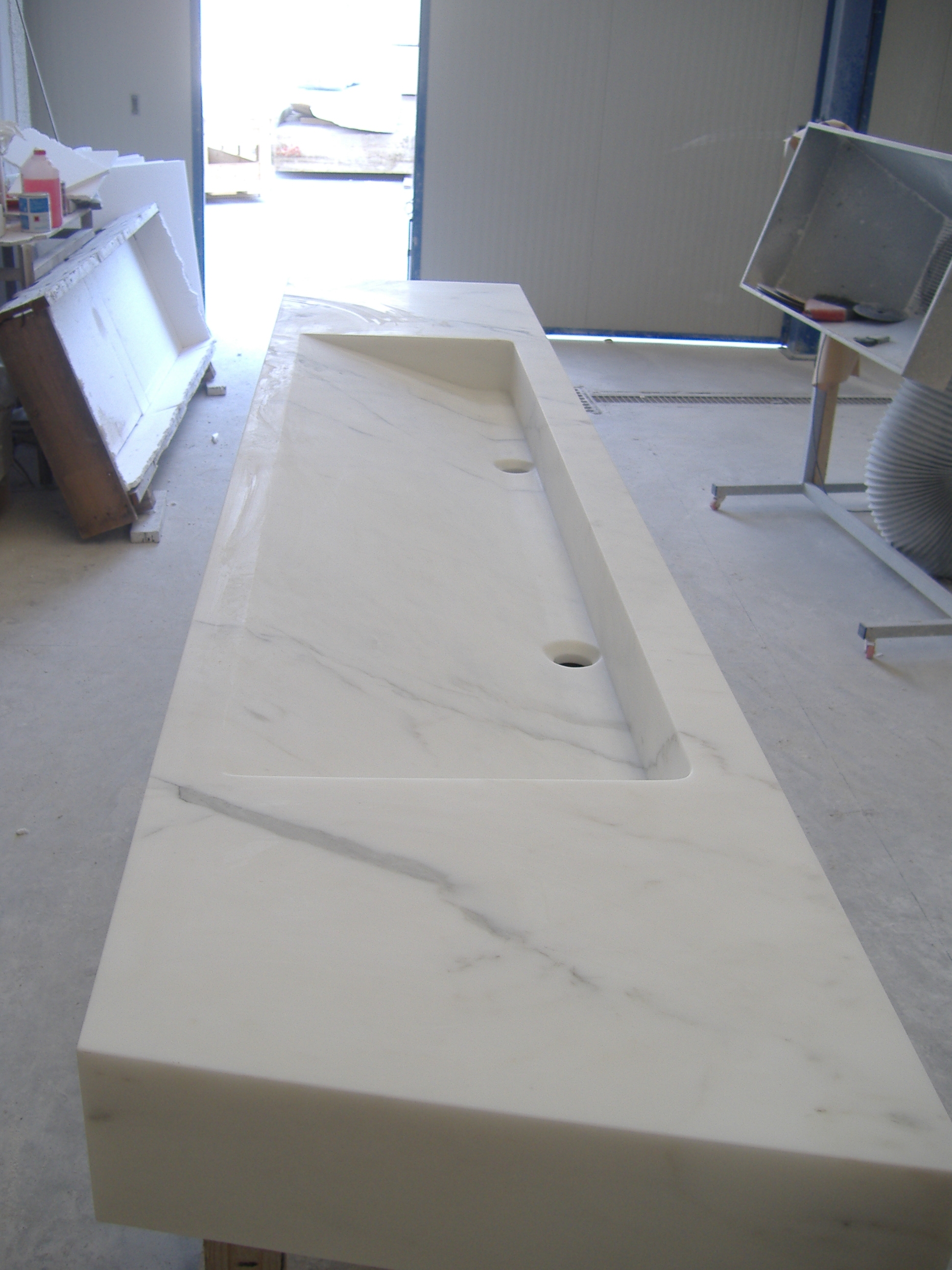 Bespoke Carrara Marble Installations