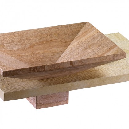 Massive Carrara Marble Sinks