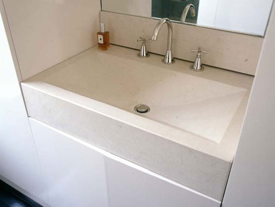 Massive Carrara Marble Sinks