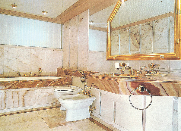 Luxury Carrara Marble Bathroom Design