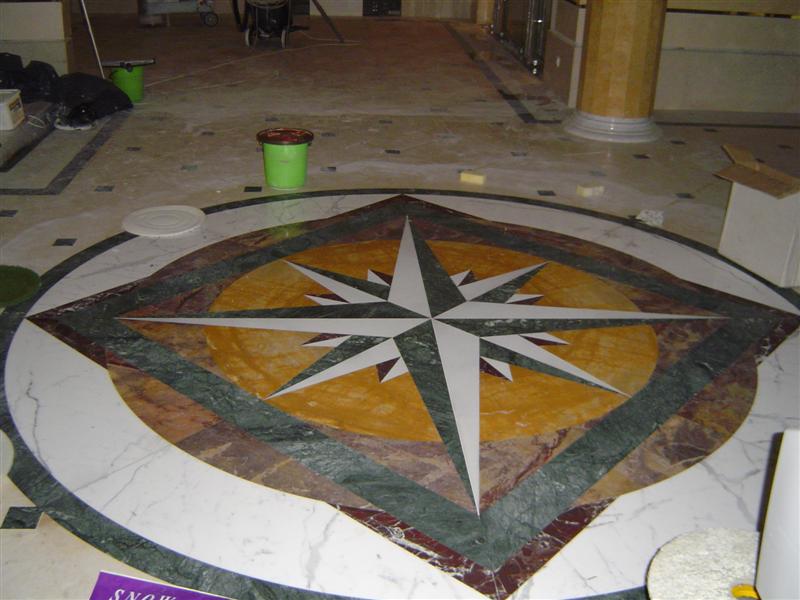 Carrara Marble Flooring Tiles