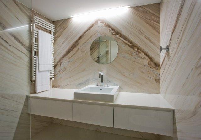 Luxury Carrara Marble Bathroom Design