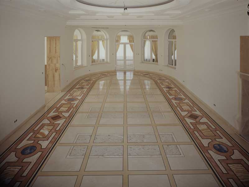 Carrara Marble Flooring Tiles