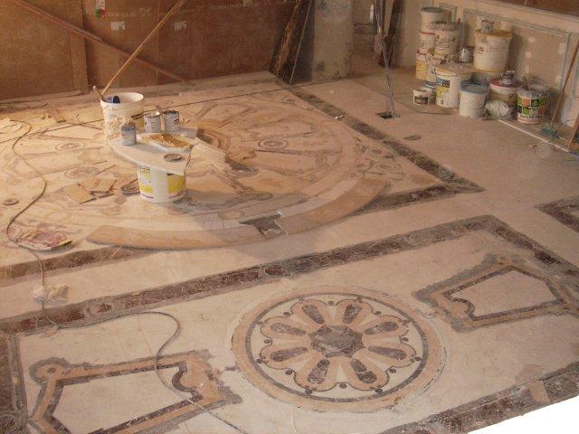 Carrara Marble Flooring Tiles
