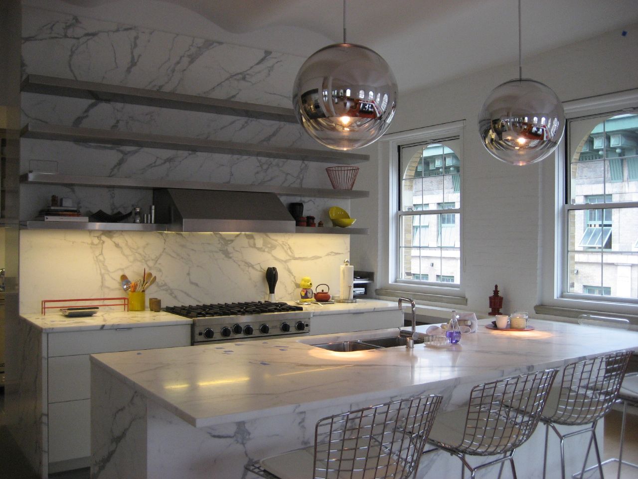 Bespoke Carrara Marble Installations