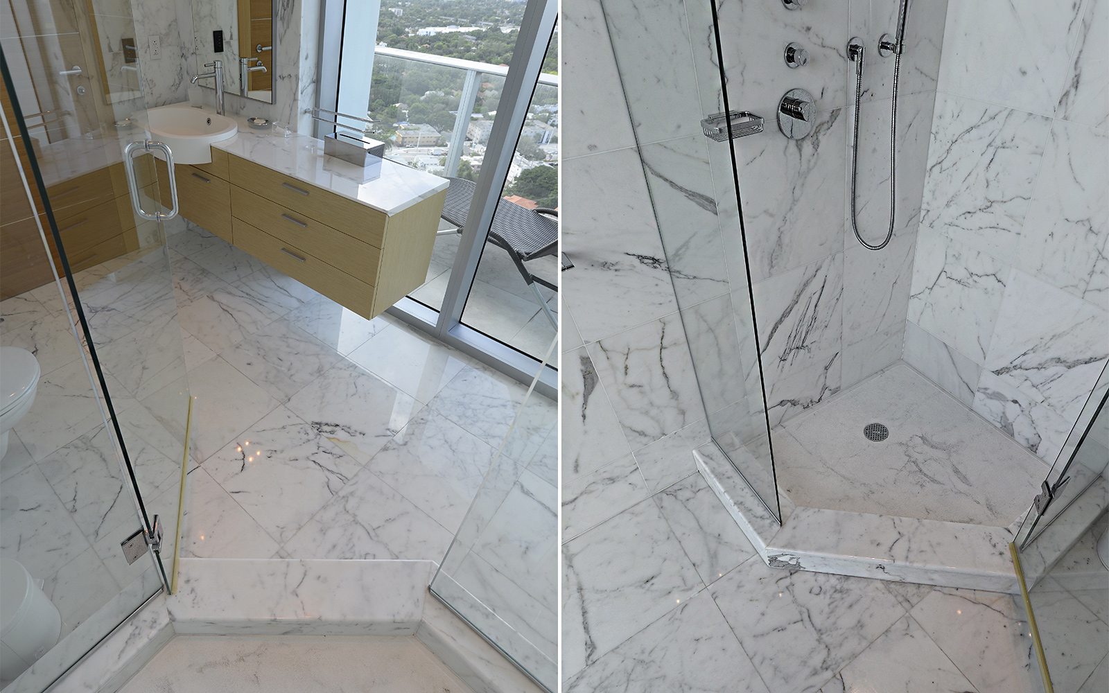 Bespoke Carrara Marble Installations