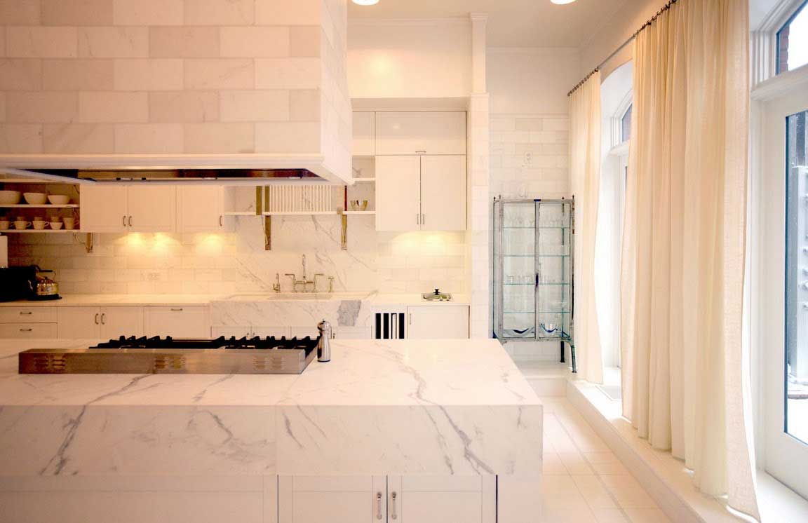 Bespoke Carrara Marble Installations