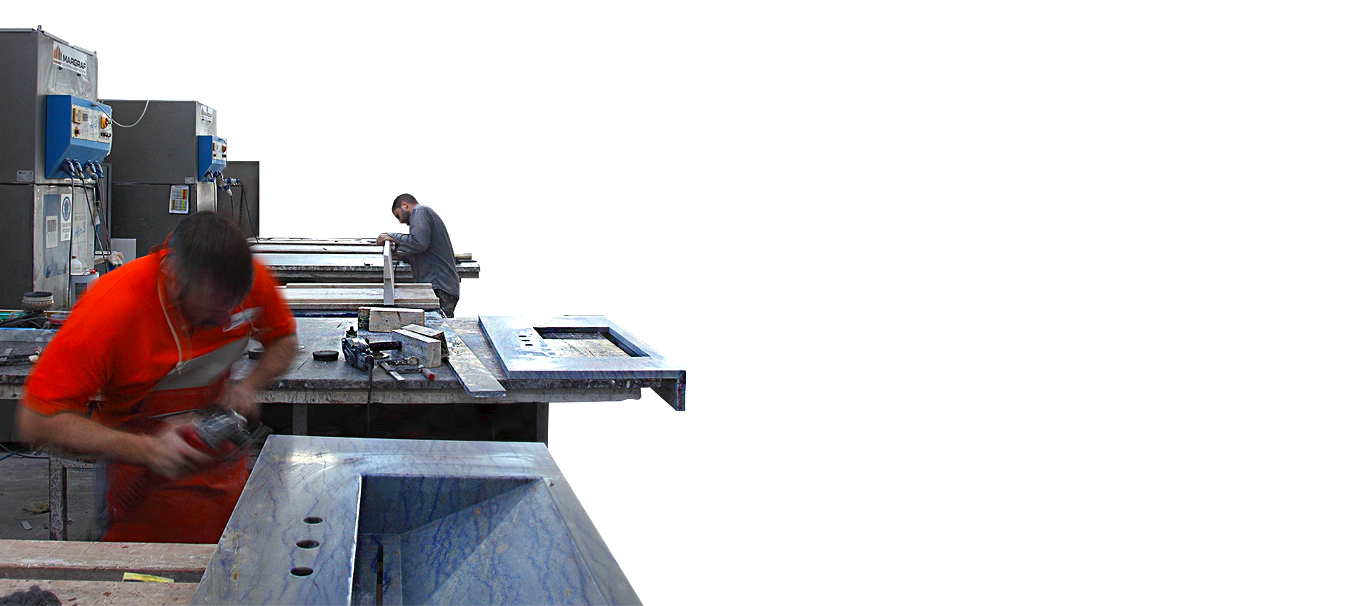 Bespoke Carrara Marble Installations