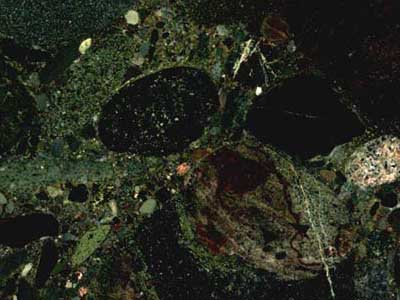 GREEN BRECCIA MLB slabs tiles project