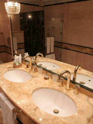 Luxury Carrara Marble Bathroom Design