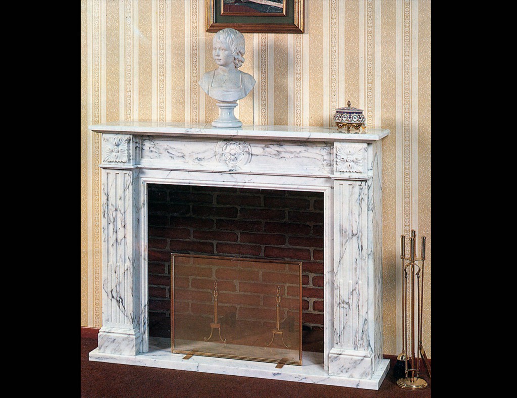 Hand Carved Marble Fireplaces Carrara