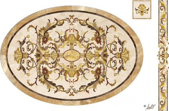 Carrara Marble Flooring Tiles