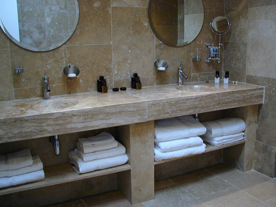 Massive Carrara Marble Sinks