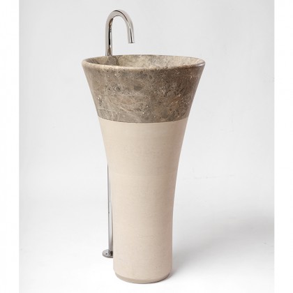 Massive Carrara Marble Sinks