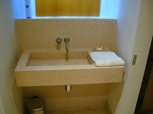 Massive Carrara Marble Sinks