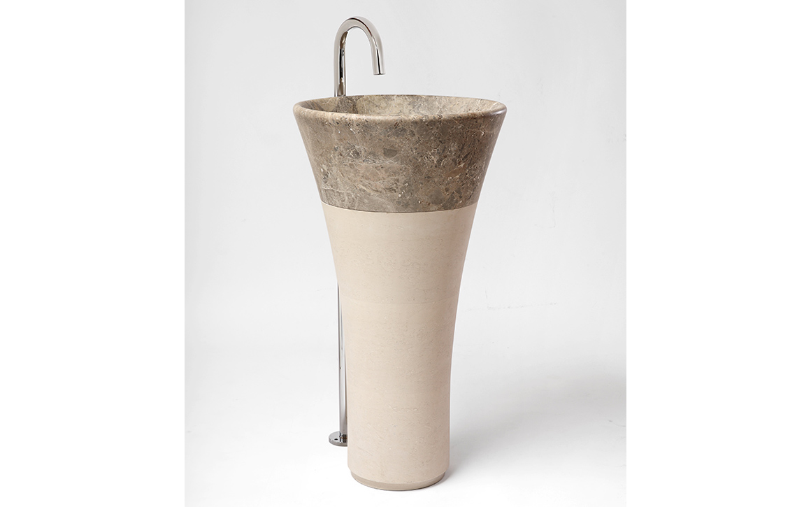 Massive Carrara Marble Sinks