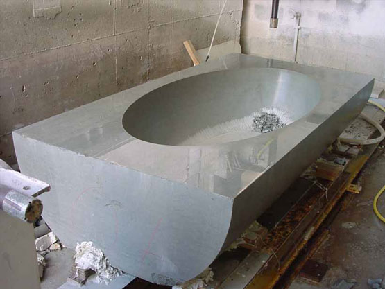 Massive Carrara Marble Sinks